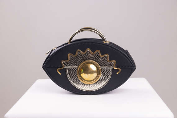 The Eye of Elegance: Statement Handbag - Image 2